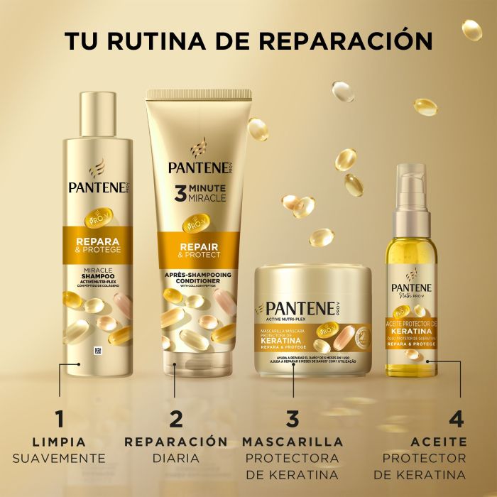 Pantene Pro-V Repara y Protege Mascarilla Capilar Keratina Mascarillas para el pelo