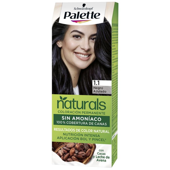 Palette Naturals Coloración Permanente Sin Amoniaco Tintes sin amoníaco