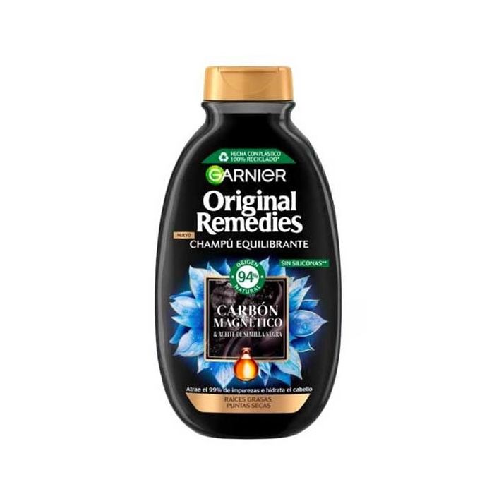 Garnier Original Remedies Carbón Magnético Champú Equilibrante Champús antigrasa