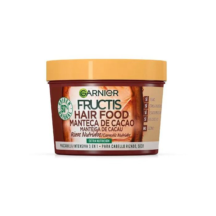 Garnier Fructis Hair Food Mascarilla para el Cabello con Manteca de Cacao Mascarillas para el pelo