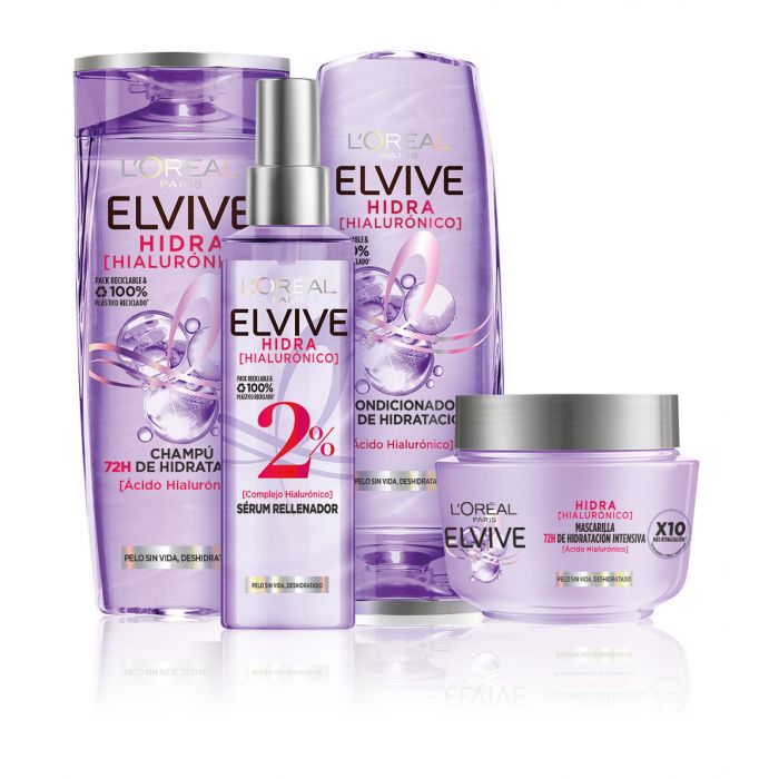 L'Oréal París ELVIVE Hidra Hialurónico Serum Rellenador Aceites para el pelo y tratamientos