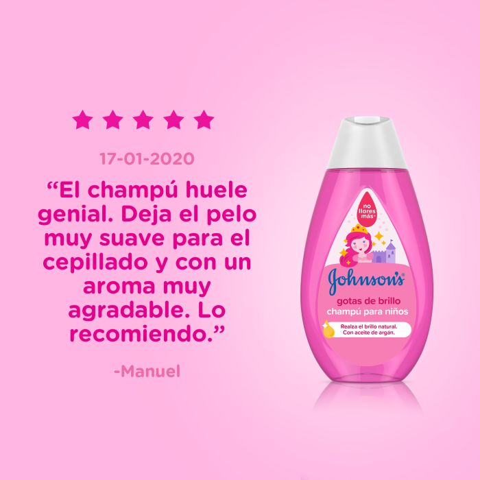 Johnson & Johnson Champú Gotas de Brillo Champús