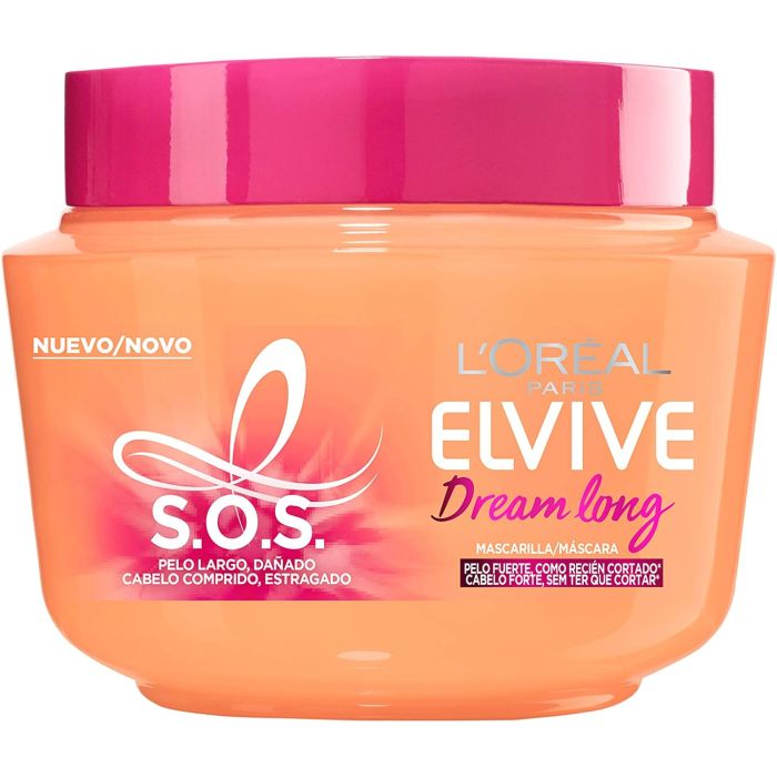L'Oréal París Elvive Dream Long Mascarilla S.O.S para Pelo Largo Mascarillas para el pelo