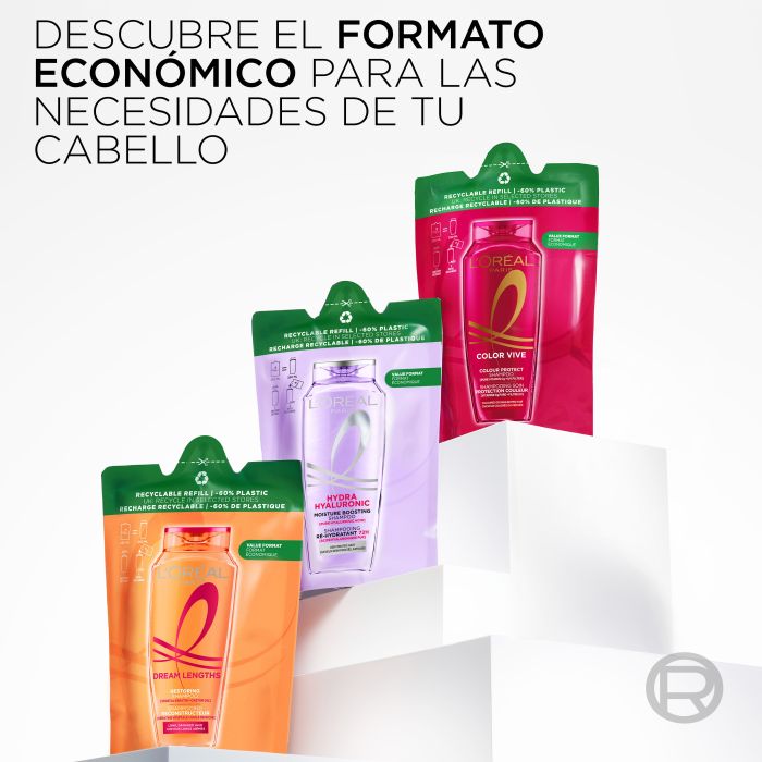 L'Oréal París ELVIVE Color Vive Champú Champús