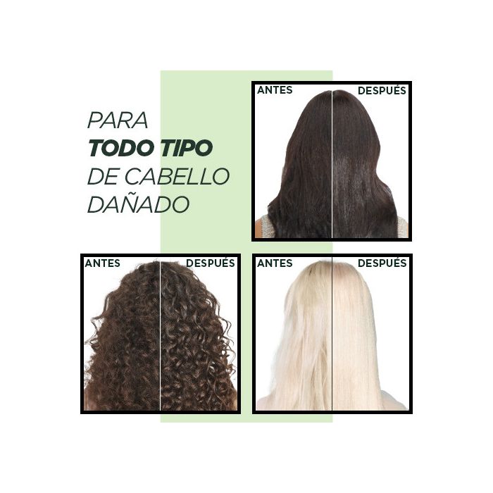 Garnier Fructis Crema sin Aclarado 10-en-1 Adiós Daños con Aceite de Marula para cabello dañado Aceites para el pelo y tratamientos
