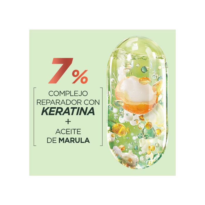 Garnier Fructis Crema sin Aclarado 10-en-1 Adiós Daños con Aceite de Marula para cabello dañado Aceites para el pelo y tratamientos