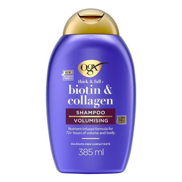 OGX Champú Biotina y Colágeno Voluminizador y Texturizador Champús