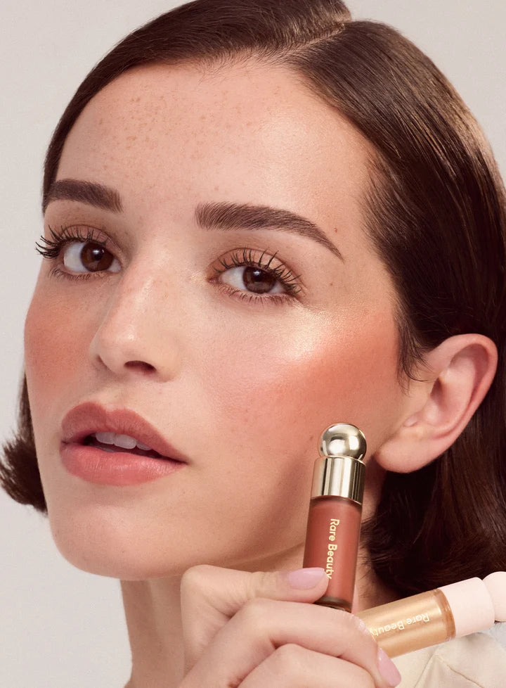 Rare Beauty Warm Radiance Mini Blush & Luminizer Duo