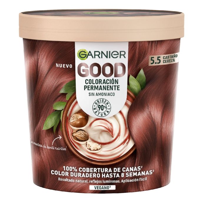 Garnier Good Coloración Permanente Sin Amoniaco Tintes permanentes
