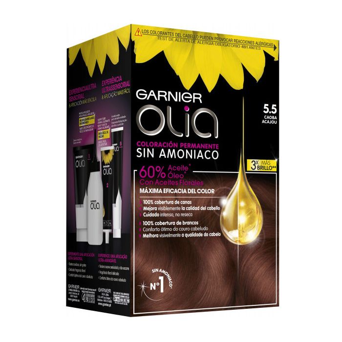 Garnier Olia Tinte Sin Amoniaco Tintes de pelo