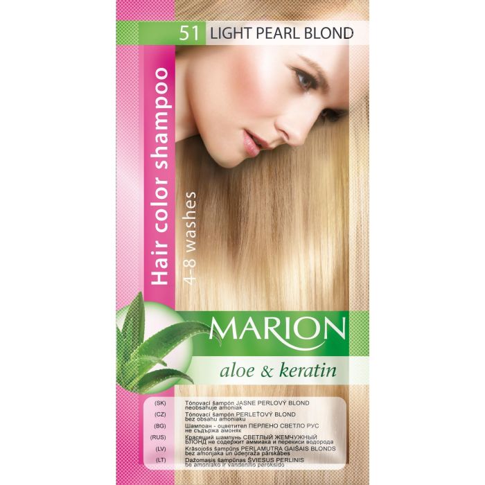 Marion Hair Color Shampoo Coloración Temporal Tintes No permanentes