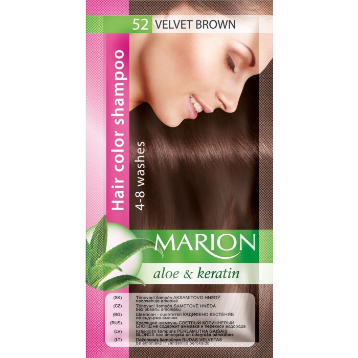 Marion Hair Color Shampoo Coloración Temporal Tintes No permanentes