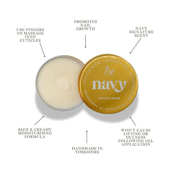 Navy Cuticle Balm