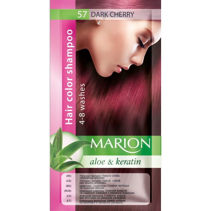 Marion Hair Color Shampoo Coloración Temporal Tintes No permanentes