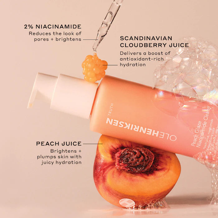 Ole Henriksen Peach Glaze Niacinamide Cleanser
