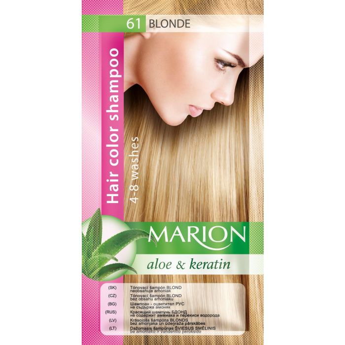 Marion Hair Color Shampoo Coloración Temporal Tintes No permanentes