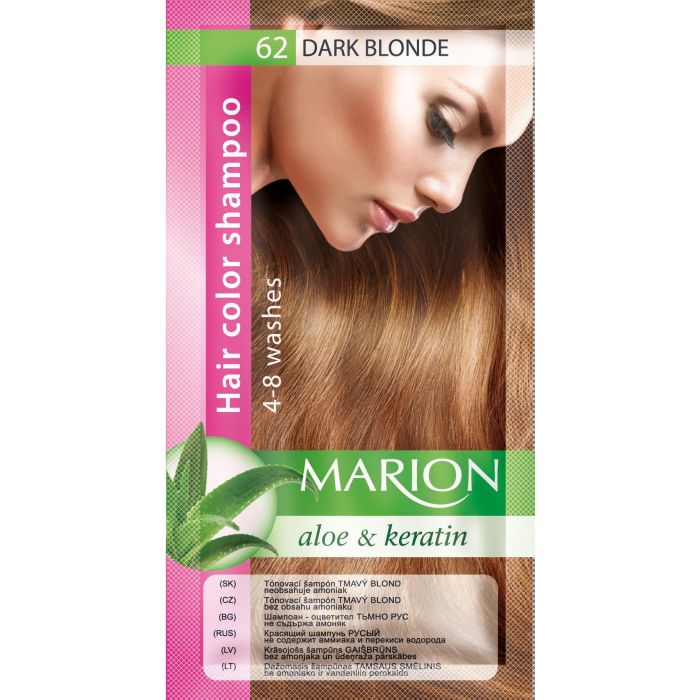 Marion Hair Color Shampoo Coloración Temporal Tintes No permanentes