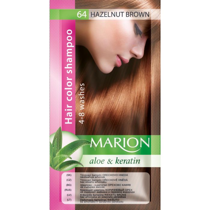 Marion Hair Color Shampoo Coloración Temporal Tintes No permanentes