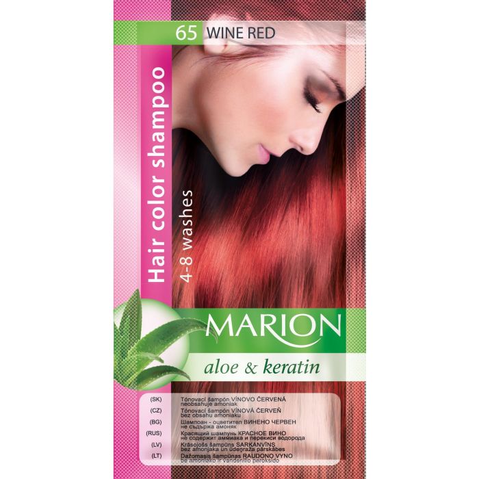 Marion Hair Color Shampoo Coloración Temporal Tintes No permanentes