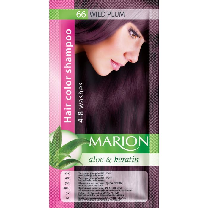 Marion Hair Color Shampoo Coloración Temporal Tintes No permanentes