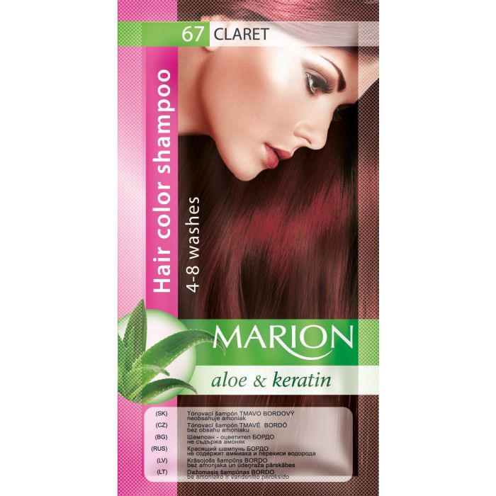 Marion Hair Color Shampoo Coloración Temporal Tintes No permanentes