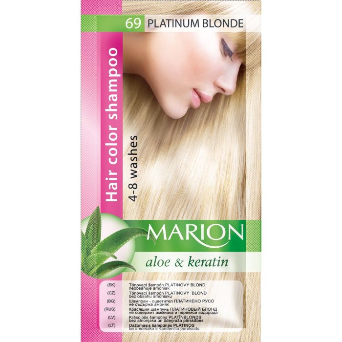 Marion Hair Color Shampoo Coloración Temporal Tintes No permanentes