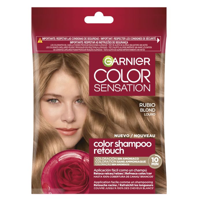 Garnier Color Sensation Color Shampoo Retouch Coloración Semi-permanente Sin Amoniaco Baños de color