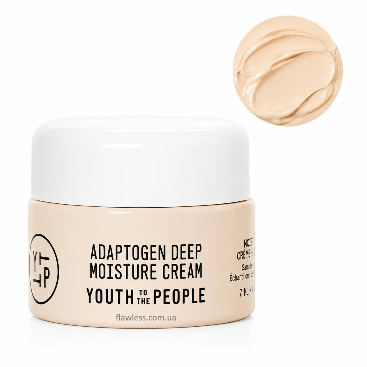 Youth To The People Adaptogen Skin Repairing Moisturizer with Peptides 7ml