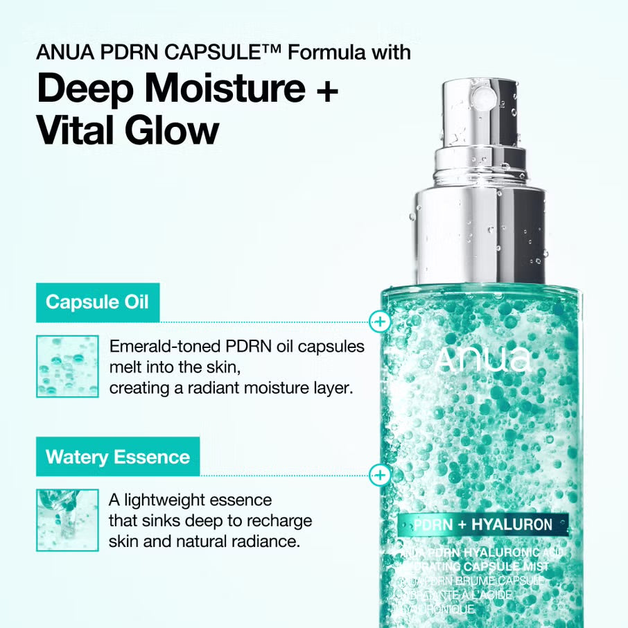 Anua PDRN Hyaluronic Acid Hydrating Capsule Mist