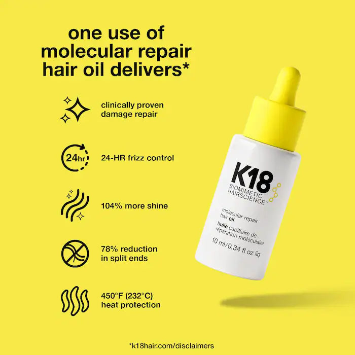 K18 Mini Molecular Repair Hair Oil