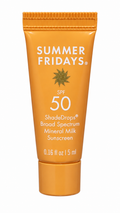 Summer Fridays ShadeDrops Broad Spectrum SPF 50 Mineral Milk Sunscreen