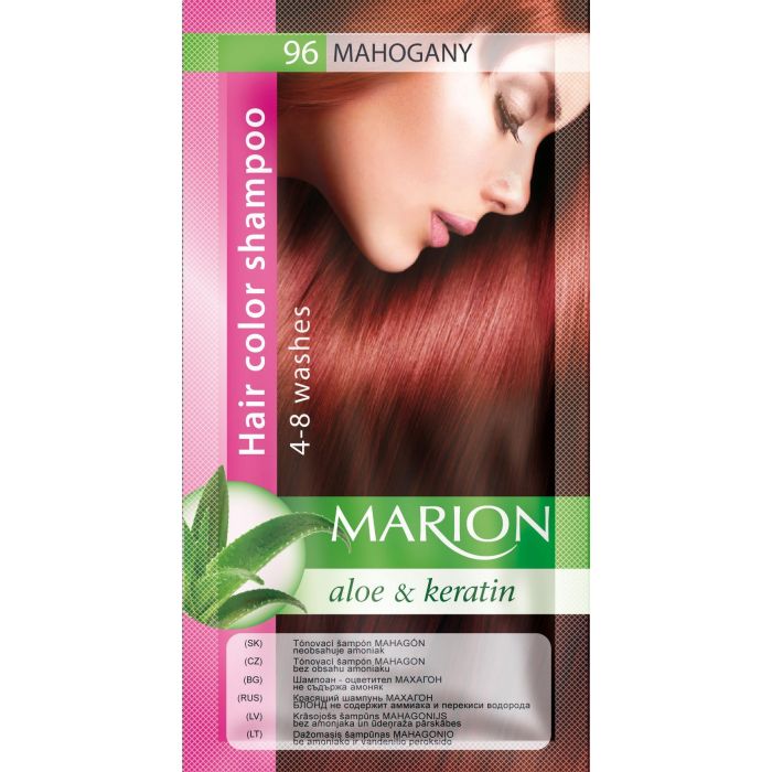 Marion Hair Color Shampoo Coloración Temporal Tintes No permanentes