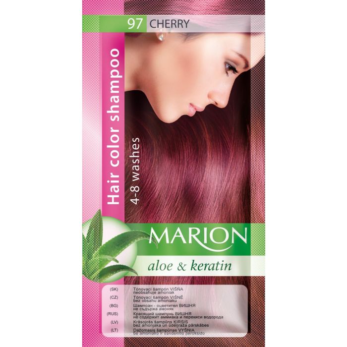 Marion Hair Color Shampoo Coloración Temporal Tintes No permanentes