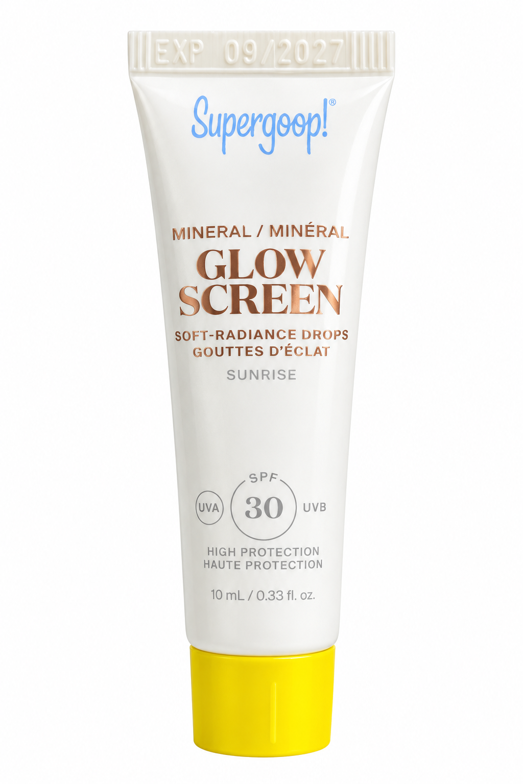Supergoop! Mineral Glowscreen Soft Radiance Drops SPF 30 10ML