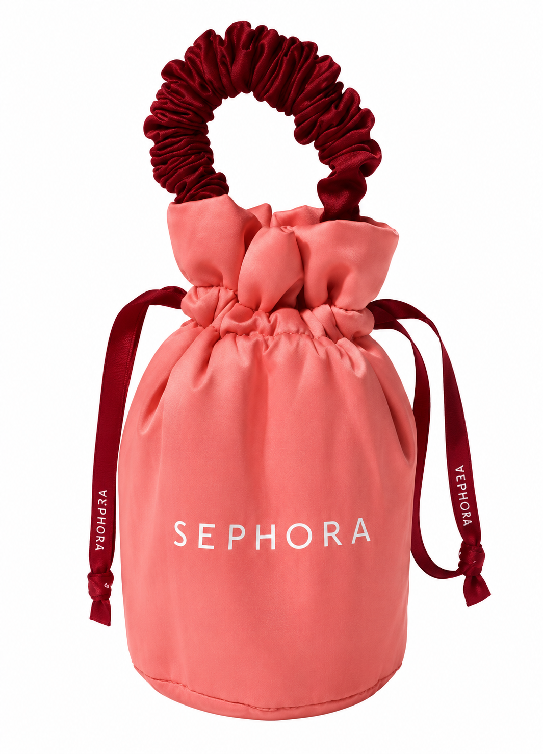 Sephora Pink Drawstring Beauty Bag