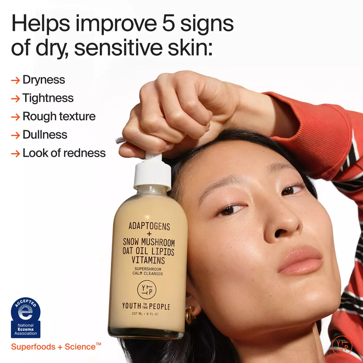 Youth To The People Supershroom Calm Cleanser