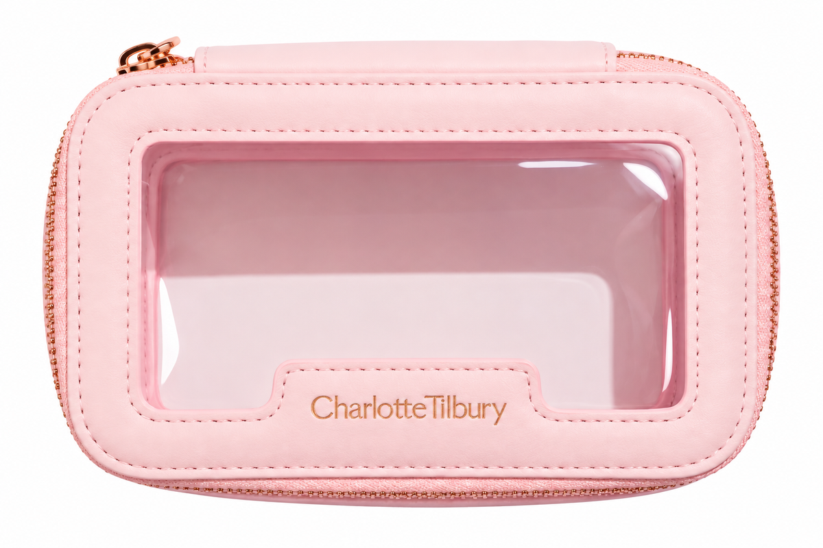 Charlotte Tilbury Pink Cosmetic Bag