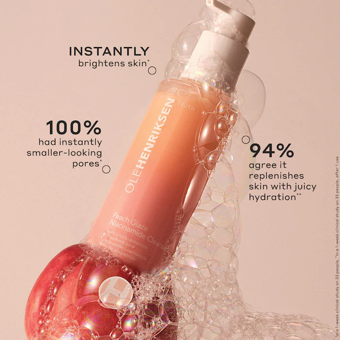 Ole Henriksen Peach Glaze Niacinamide Cleanser