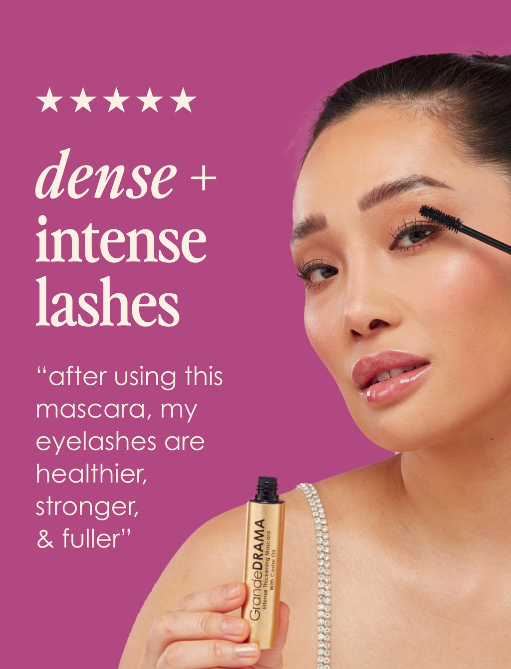 Grande Cosmetics GrandeDRAMA Intense Thickening Mascara - Black 9g - image 4