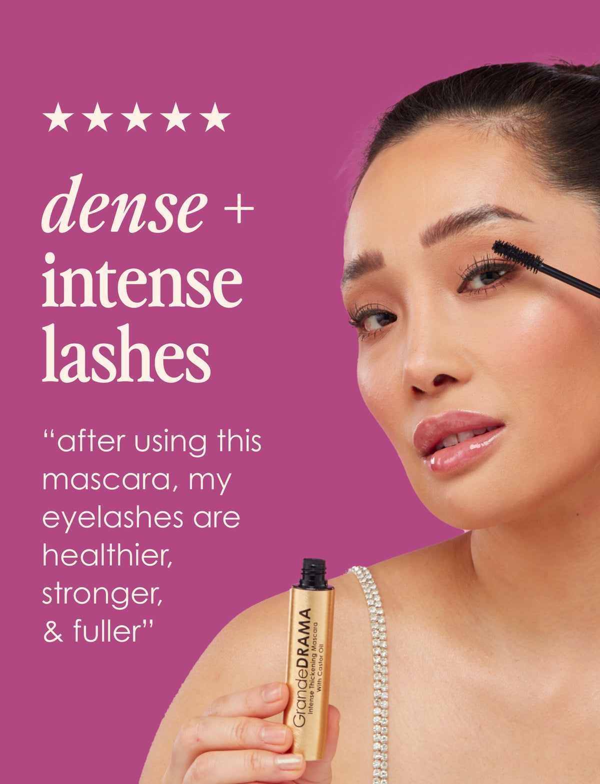 Grande Cosmetics GrandeDRAMA Intense Thickening Mascara - Black 9g - image 4