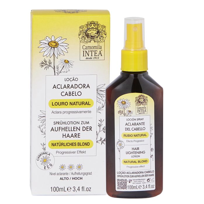 Intea Loción Aclarante para Cabello Rubio Natural Decolorantes para el pelo