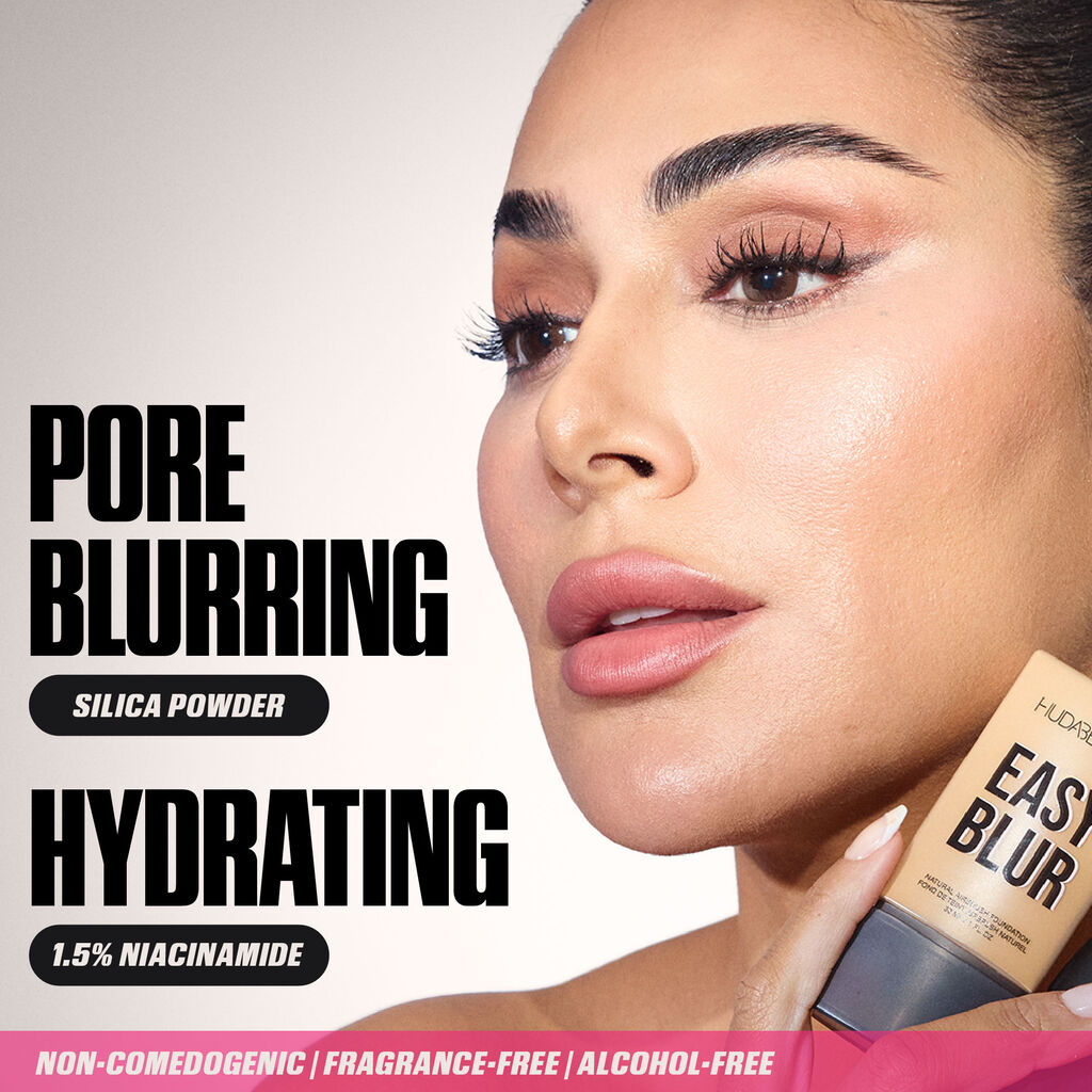Base de maquillaje natural Easy Blur con aerógrafo y niacinamida