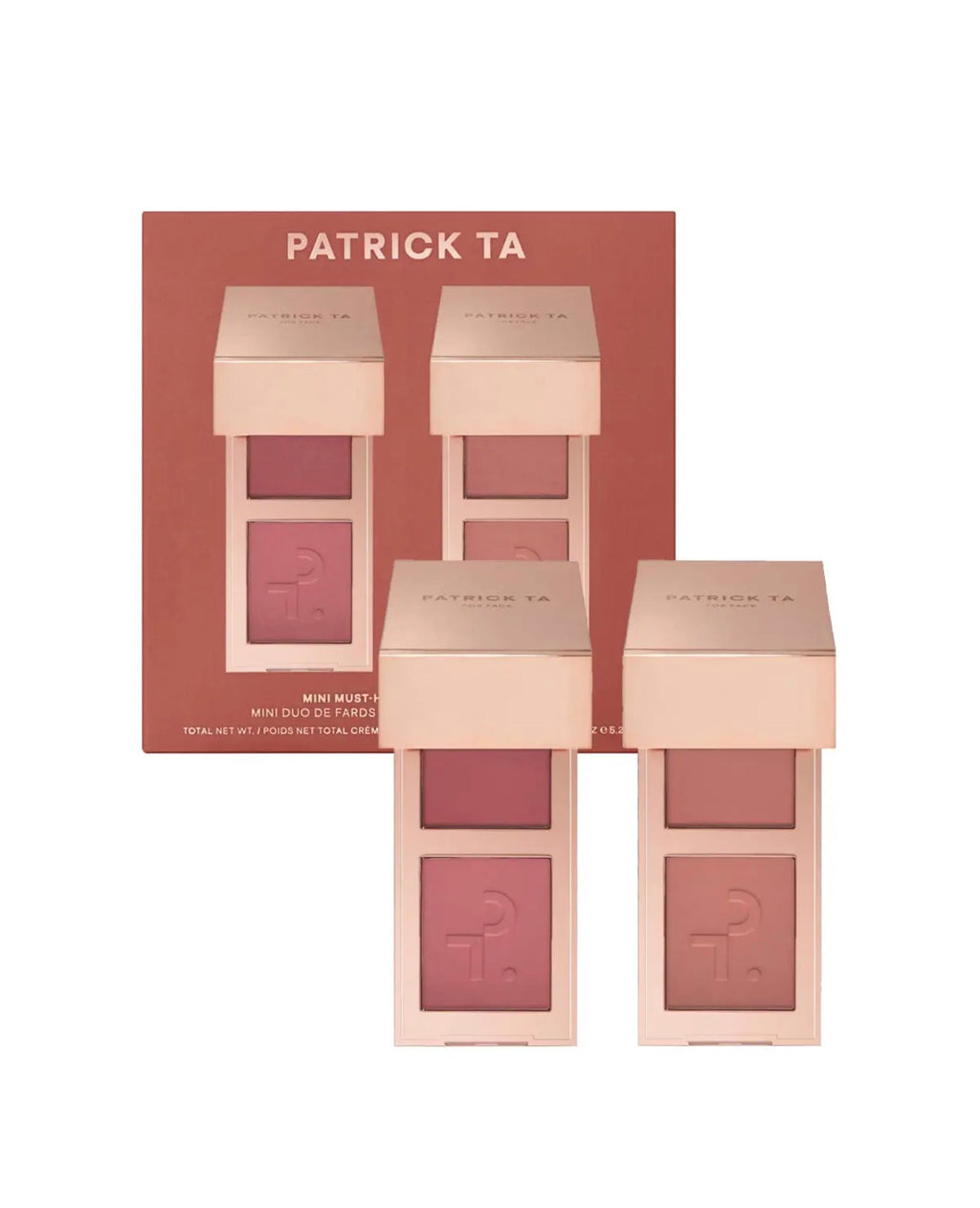 Patrick Ta Mini Must-Have Blush Duo Set