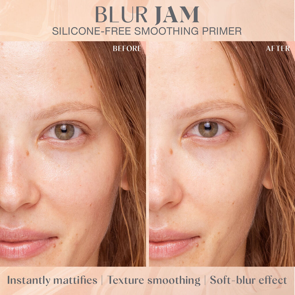 Prebase alisadora sin silicona GloWish Blur Jam