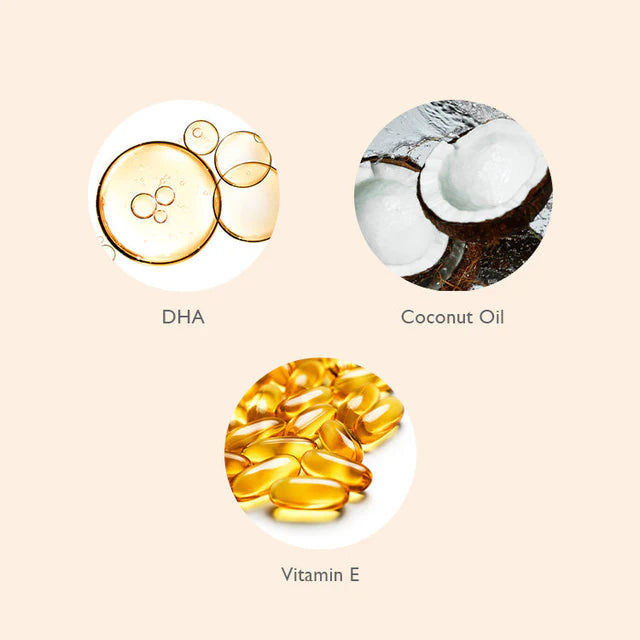 Bronceado gradual con brillo dorado