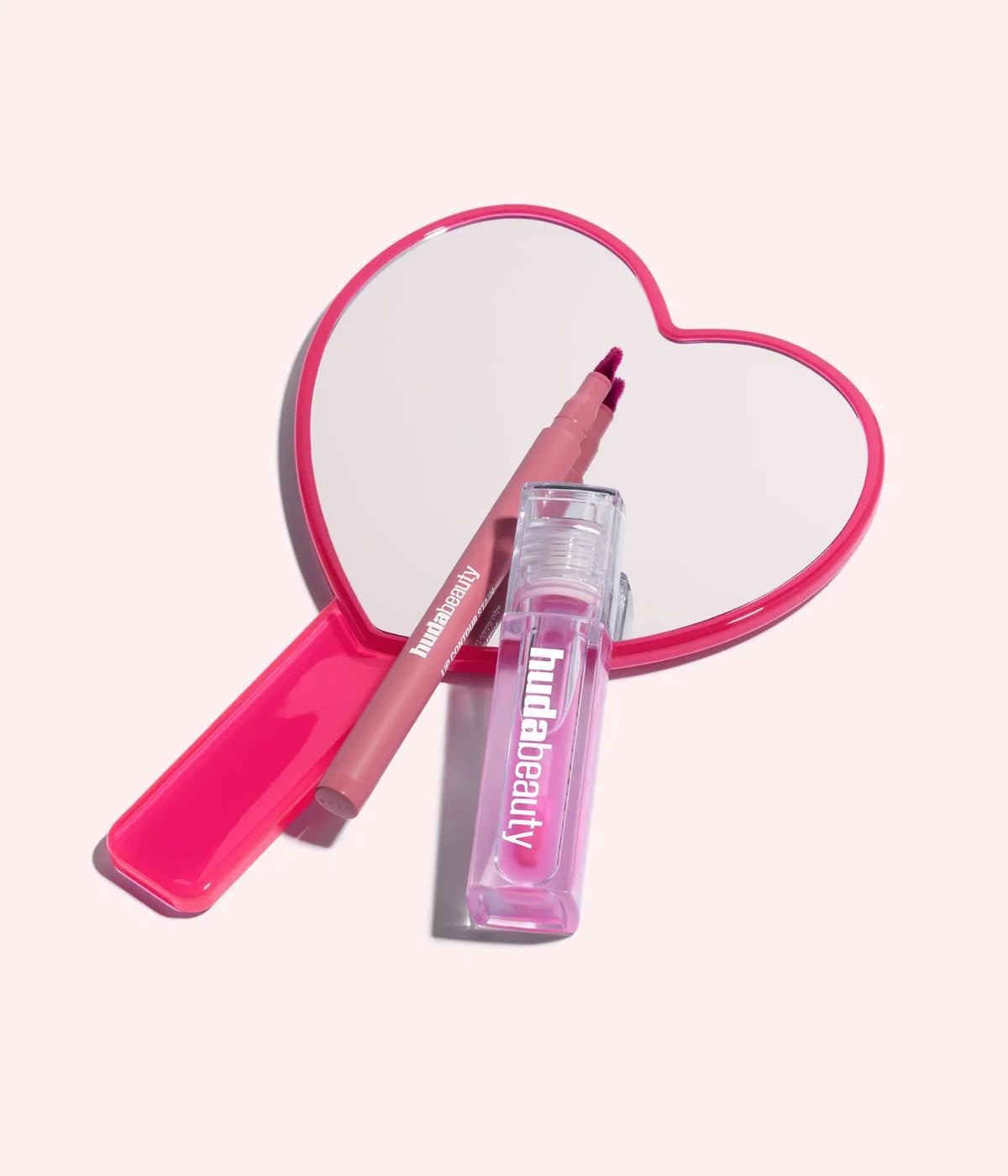 Huda Beauty Heart-Shaped Mirror
