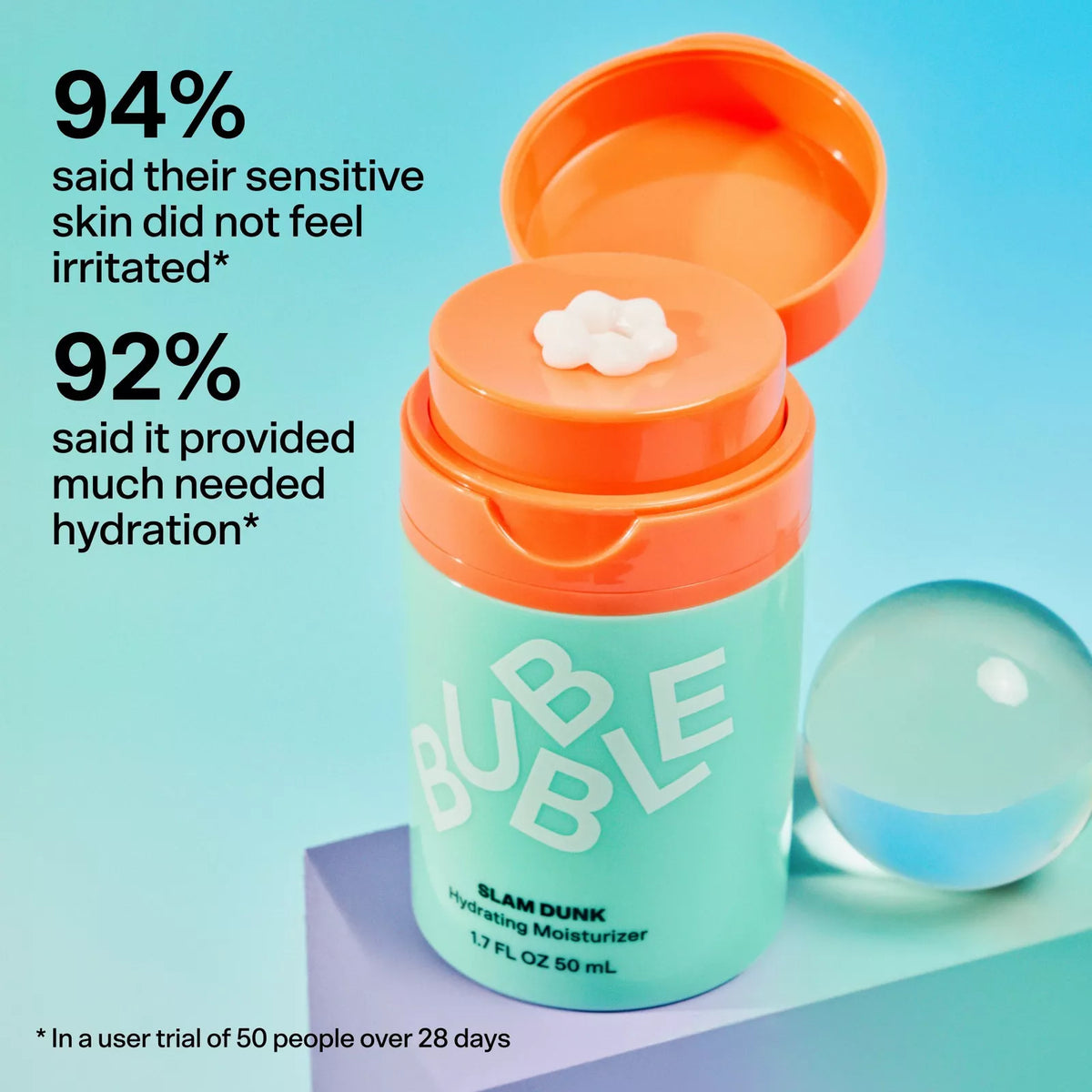 Bubble Slam Dunk Hydrating Moisturizer