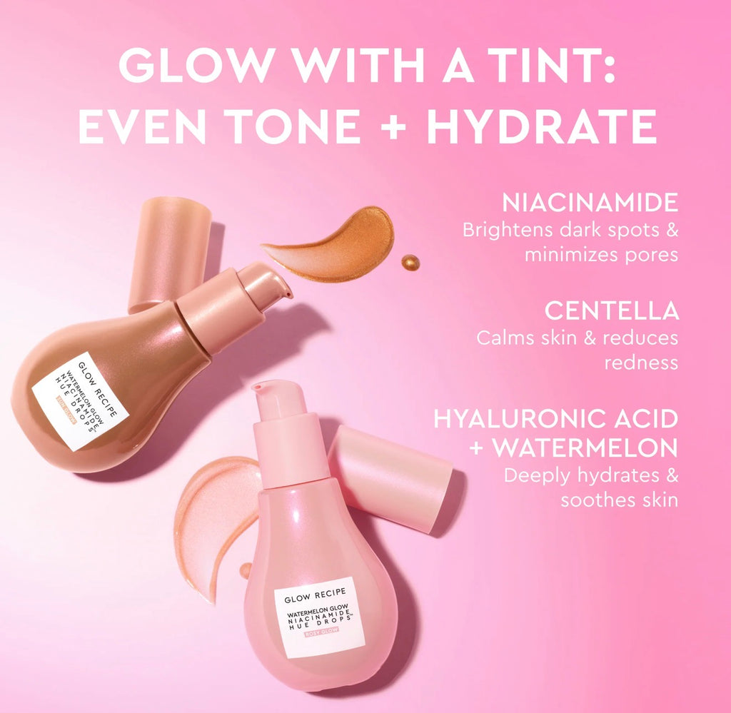 Glow Recipe Watermelon Glow Niacinamide Hue Drops SPF 40
