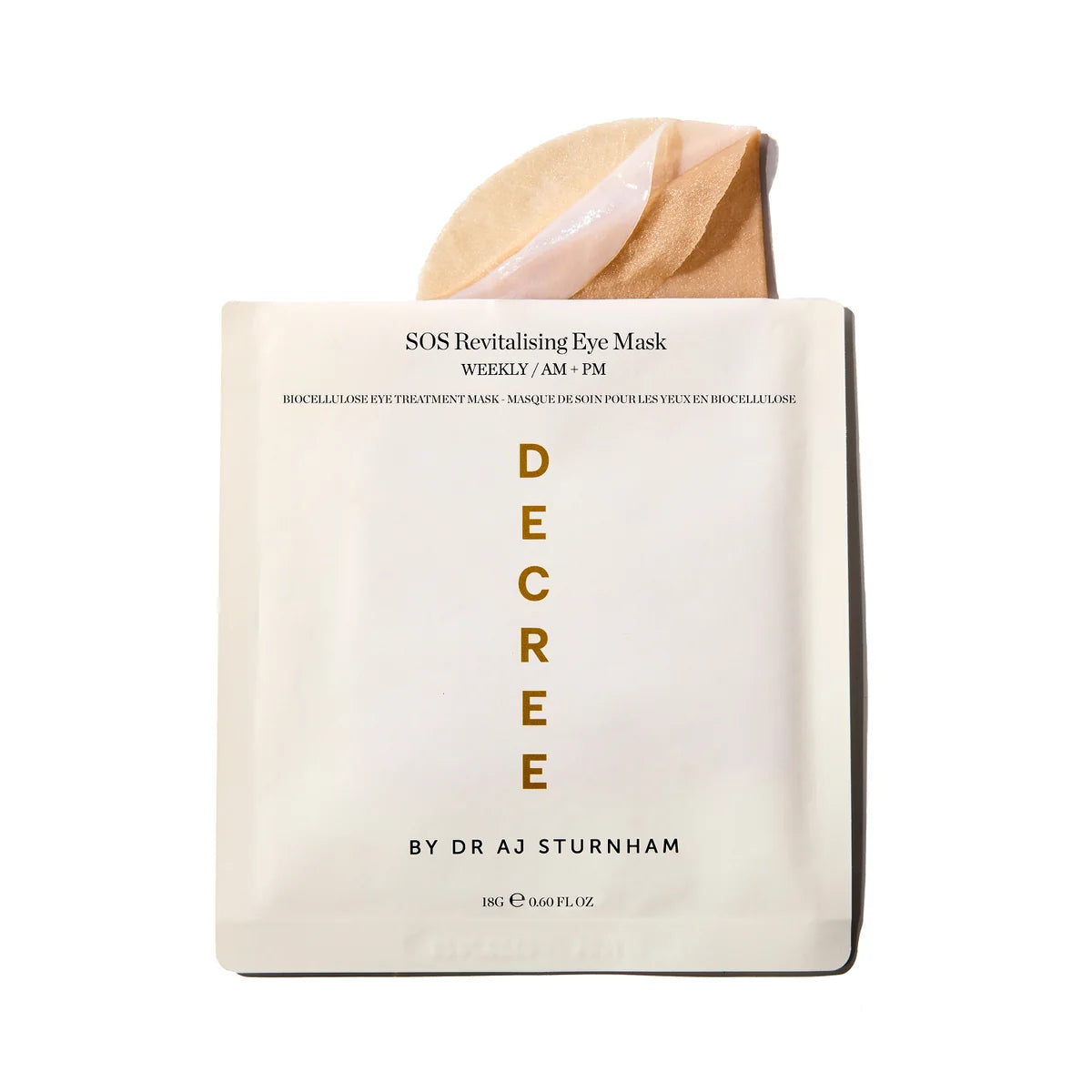 The Decree SOS Revitalising Eye Mask