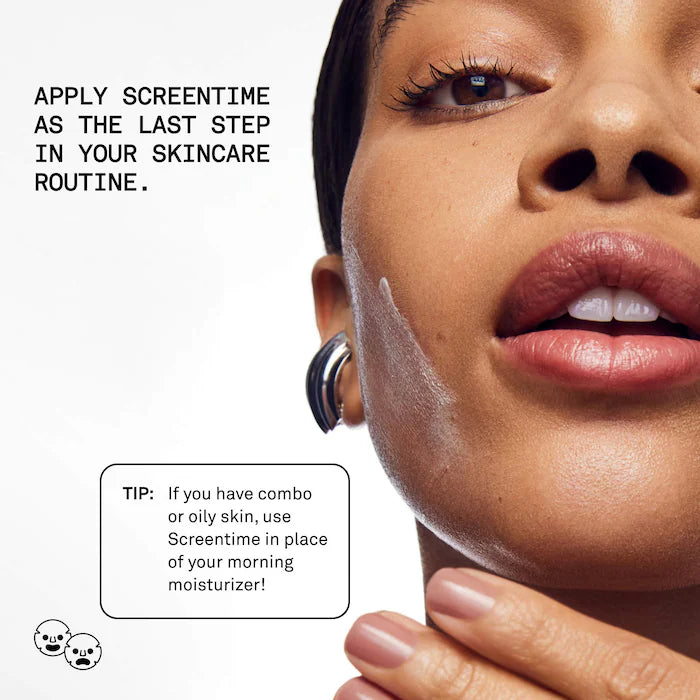 Sofie Pavitt Face Screentime Non-Comedogenic Hydrating Sunscreen SPF30